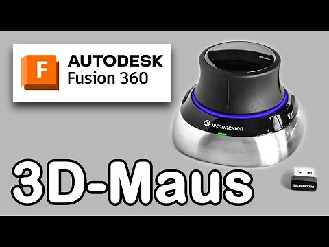3D Mouse for CAD [German] - 3DConnexion Space Mouse Wireless & Fusion 360