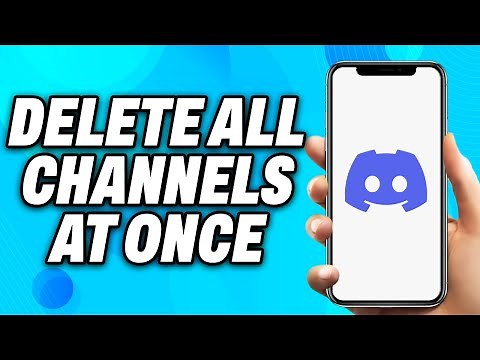 How To Delete All Channels in Discord At Once (2025) - Easy Fix