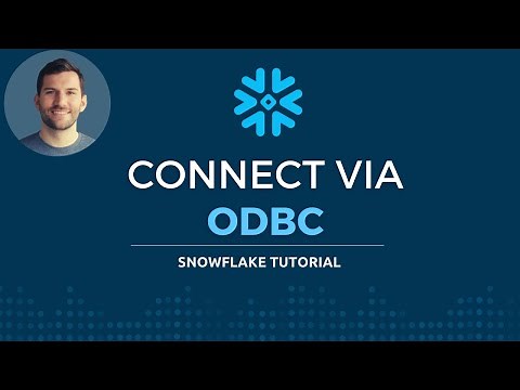 Connect to Snowflake as a Linked Server // ODBC