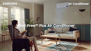 8.4K views · 190 reactions | Choose to do away with direct airflow that can cause droplet circulation. Wind-Free Air Conditioners' gentle air flow reduces the concern of having droplets traveling in the air so you feel cool, comfy and at peace at home. Learn more: spr.ly/SamsungWindFreeAC | Samsung | Facebook