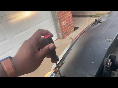 How to adjust car headlights | 2002 GMC Yukon | Headlight adjustment.