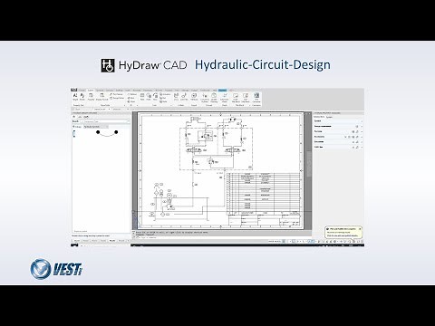 How To Create a Hydraulic Schematic Using HyDraw CAD