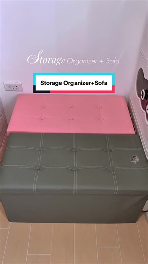 Storage Box Organizer Ideas for Sofa and Stool