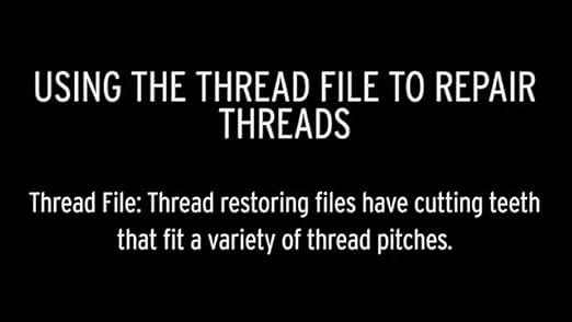 OEMTOOLS 27142 Thread Restoring File, Tap, and Die Kit