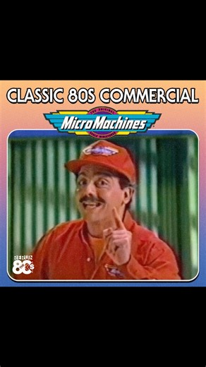 Classic 80s Commercial - Micro Machines! Fun fact: “The Micro Machines Man” is John Moschitta Jr. and he turned 71 years old today, born August 6, 1954 #80s #80stoys #80stv #toys #memories | Rerun The 80s