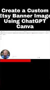Create a Custom Etsy Banner Image Using ChatGPT + Canva