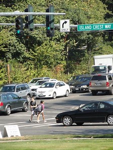 Map: Mercer Island's Dangerous Intersections
