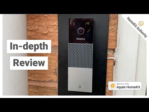 Netatmo Smart Video Doorbell Review - Walkthrough of the, app, HomeKit, HomePod Chime & Apple TV PIP