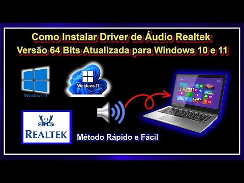 Install the updated Realtek 64-bit audio driver for Windows 10 and 11.