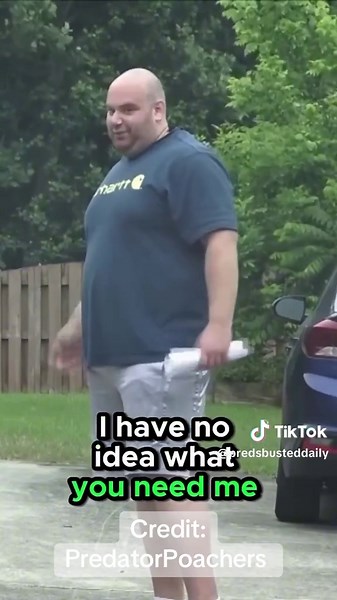 Confronting a Predator: A Candid Exchange with Authorities