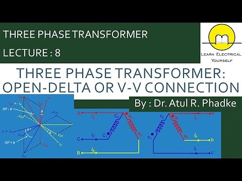 Three Phase Transformer: Open-delta or V-V Connection (8)