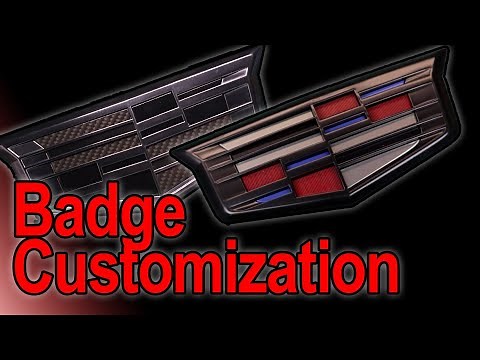 Cadillac Badge Customization
