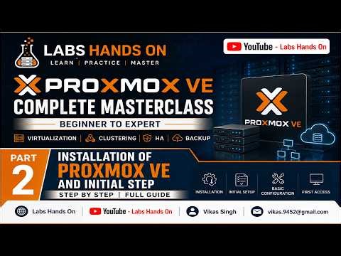 #2 - Proxmox VE Masterclass | Proxmox VE Installation & Post Installation Tasks | Step-by-Step
