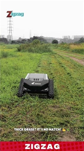 Smart Remote Control Mowing Technology for Efficient Grass Cutting in Large Areas