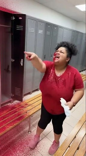 Who Will Pay For My Chocolate?!" 🤮 Exorcist Prank! Woman Vomits SLIME 🤯 #LockerPrank