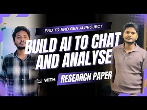 Build an AI Research Paper Chatbot 🔥 | Auto Summarize Any Paper using LangChain | Full GenAI Project