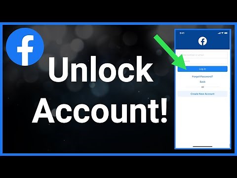 How To Unlock Facebook Account