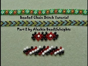 Beaded Chain Stitch Tutorial Part 2