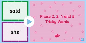 Tricky Words PowerPoint