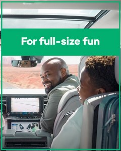 Get a car with extra room for extra activities. | Enterprise