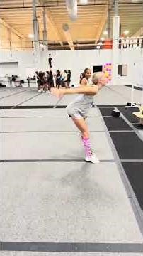 Can You Keep Your Feet Together #Cheer #Gymnastics