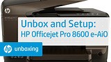 HP Officejet Pro 8600 e-All-in-One Printer series - N911 Setup | HP® Support