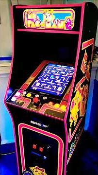 Arcade1up Ms Pac-Man Deluxe Vault Arcade Machine Review! Best & Most Underrated Cabinet? 🕹️ #Shorts