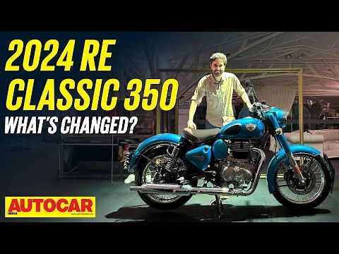 2024 Royal Enfield Classic 350 - New colors, customisations, features | Walkaround | Autocar India