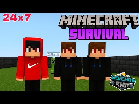 New Best Public Survival Smp Server For Minecraft 🌲| Java + Pe | 24/7 Online | Free To Join 😱