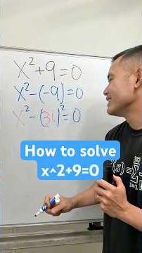 Solving x^2+9=0