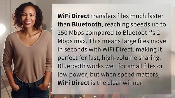 WiFi Direct vs Bluetooth: Which Shares Files Faster?