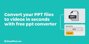 Convert ppt to MP4 | Fast ppt to MP4 Converter
