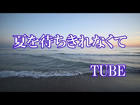 夏を待ちきれなくて / TUBE (歌詞入り)
