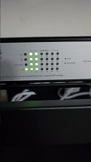 Installation of IP Cameras with Intelbras POE Switch