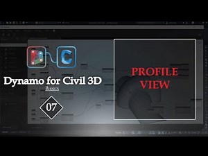 DYNAMO CIVIL 3D | 07- Create Profile view in dynamo for CIVIL 3D