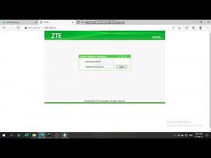 DNS Update ZTE ROUTER DNS PROBLEM