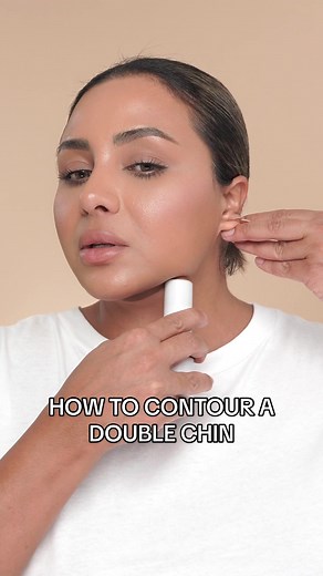 Effective Double Chin Contouring Tutorial
