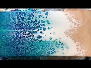 Ocean Swipe Fluid Art | DETAILED Tutorial