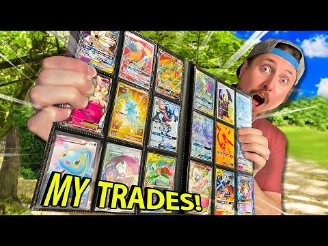 Creating My ULTIMATE Pokemon TRADE Binder! [Epic Card Reveals]