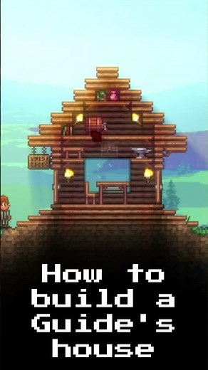 The Guide's house / Terraria NPC village