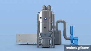 FBD 200 Fluid bed dryer on Make a GIF