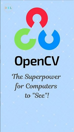 What is OpenCV Python library #python #opencv #ai