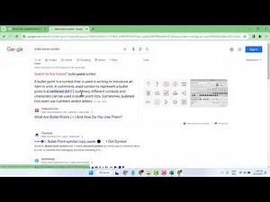 How to put multiple bullet points in a cell in Microsoft Excel