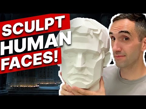 How to Sculpt a Human Face in Clay | Learn Ceramics