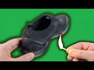 light a match in shoes, How to make a auto fire match stick, experiment