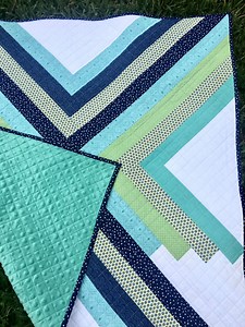 How to Use Minky Fabric for Quilt Backing - Homemade Emily Jane