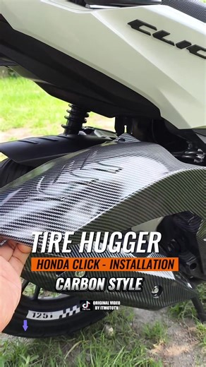 Honda Click Tire Hugger #tirehugger #carbon #forgedcarbon #carbonstyle #hydrodip #hugger #tire #motorcycleaccessories #motor #motorcycle #aerox #nvx #aeroxv2 #hondaclick125i #hondaclick150 #burgmanstreet125 #LearnItOnTikTok #learnontiktokph #yamaha #sniper #mio #hondaclick160 #motorcycles #nmax #tips #grabfood #foodpanda #angkas #joyride #delivery #moto #hondamotorcycles #suzuki #rusi #trip #maintenance #DIY #click #fi #honda #keeway #sym