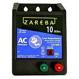 Zareba® 10 Mile AC Powered Low Impedance Charger