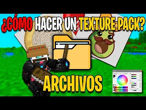 🎨HOW TO MAKE A TEXTURE PACK FOR MINECRAFT?🎨 | #1 FILES
