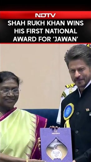 Shah Rukh Khan Conferred His 1st National Film Award In Category Of 'Best Actor For 'Jawan'